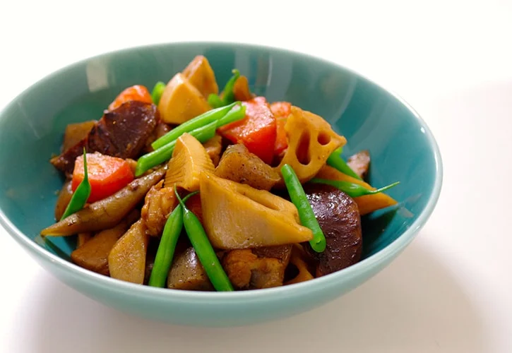 たけのこ料理「筑前煮の作り方」