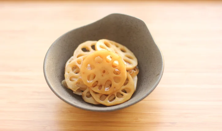 きんぴられんこん、縦に切るか？横に切るか？