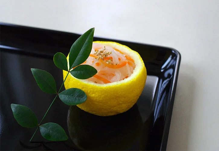 ゆずの香りで和食上手に！
