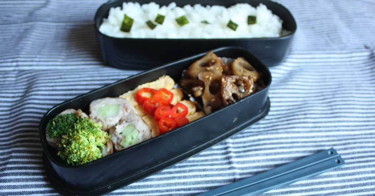 ブロッコリーの肉巻きを、お弁当のおかずに　