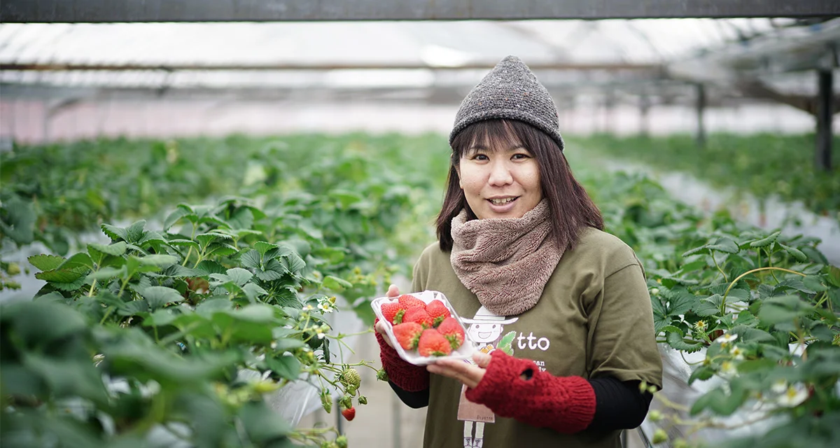 いちご農園から広がったつながりで、憩いの場所を作りたい／香川・丸亀市　江戸紫織さん