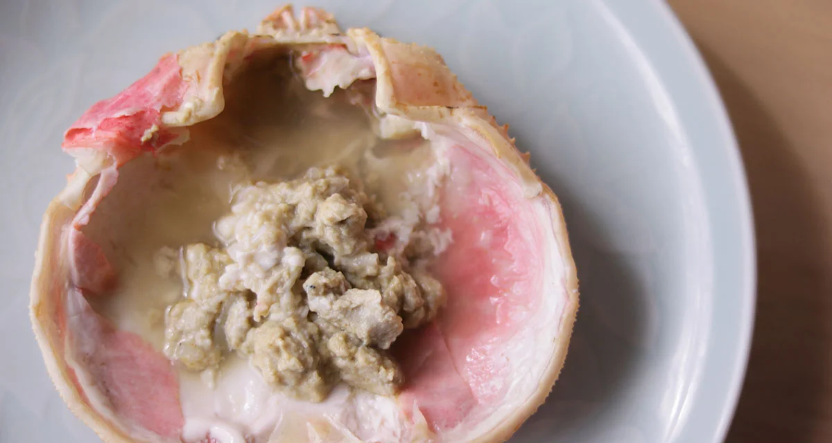 カニ味噌って味噌なの？カニ味噌の正体とおいしい食べ方