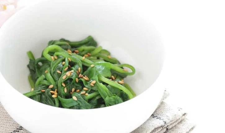 ほうれん草の食べ方、ナムルの作り方