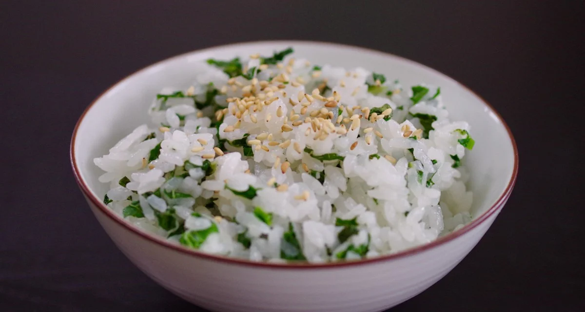 電子レンジでカンタン下ごしらえ！「菜飯」の作り方