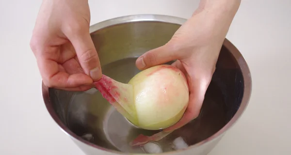 桃の皮がつるっと剥ける！「ももの湯むき」のすすめ