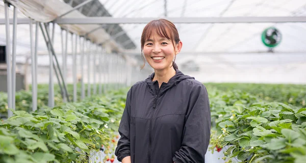 イチゴに導かれ、家族みんなが笑顔の毎日に。／香川・綾川町 大西三寿子さん