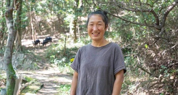 小豆島の自然に囲まれて、 豚と共生する暮らし／香川県・小豆島町　鈴木 博子さん