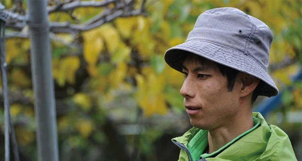 鳥取で梨一筋、まえた農園前田真也さん。
