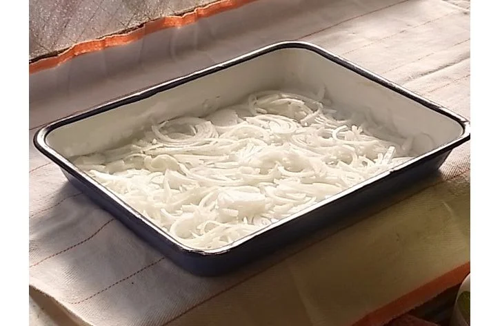 新玉ねぎスライス