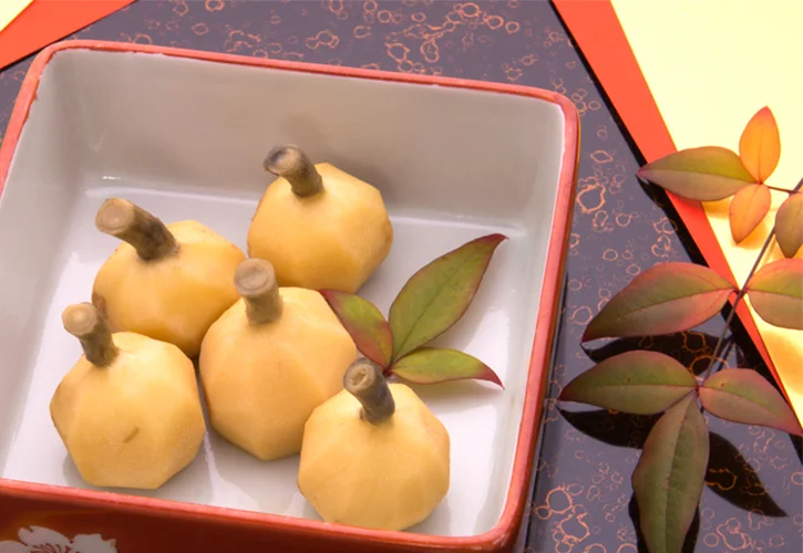 くわいの煮物