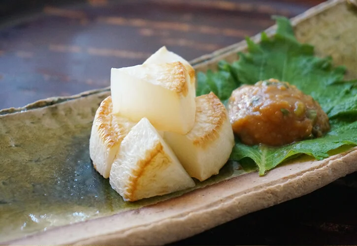 だいこんを焼く