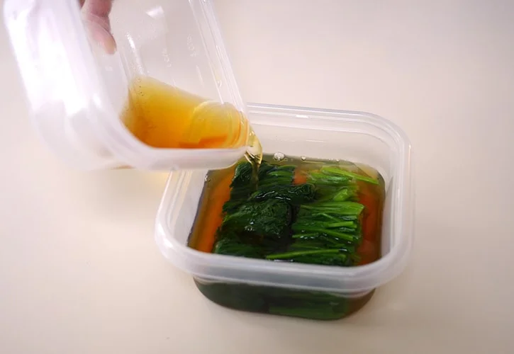 おひたしの作り方