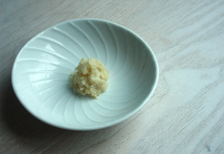 生姜のみじん切り