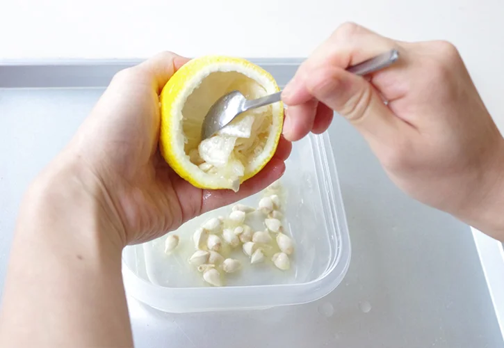 柚子釜の作り方