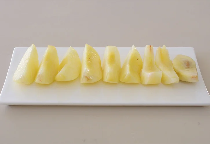 簡単桃の切り方