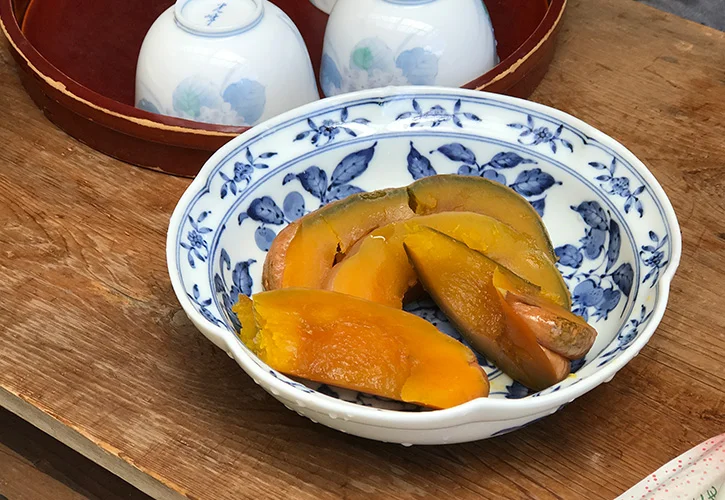 半原かぼちゃは煮物にぴったり