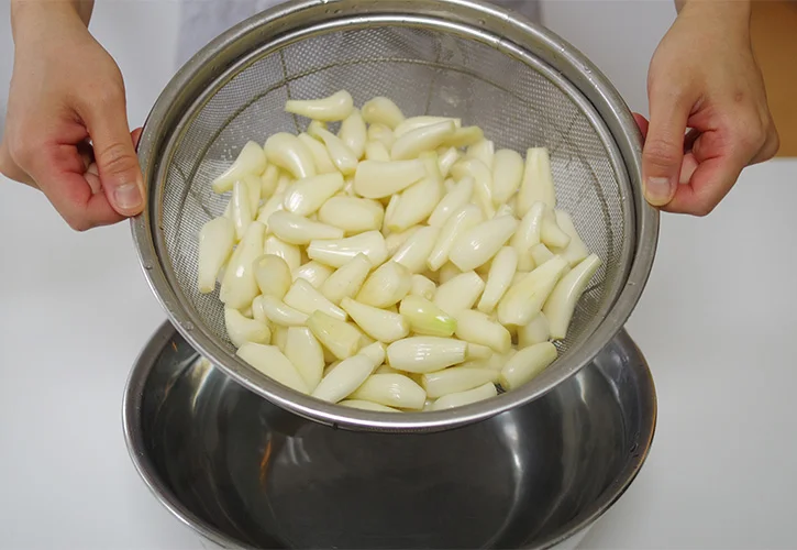 らっきょう下処理