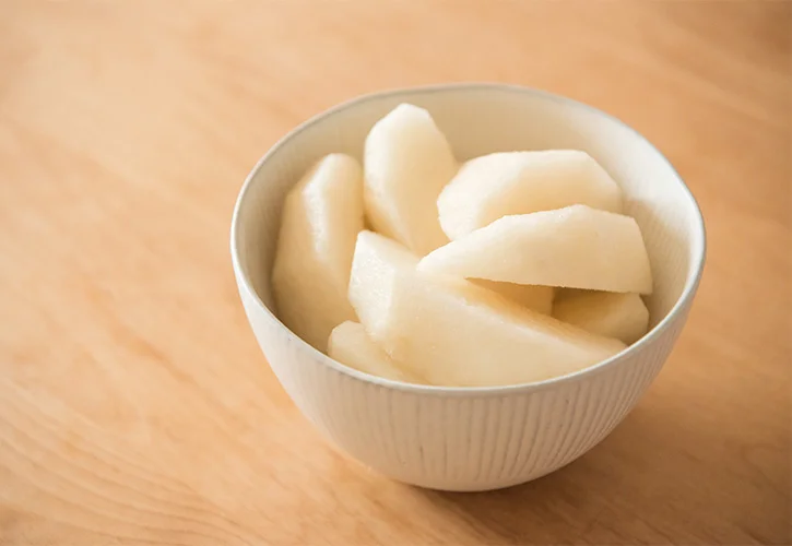 さっぱりとした味の秋栄