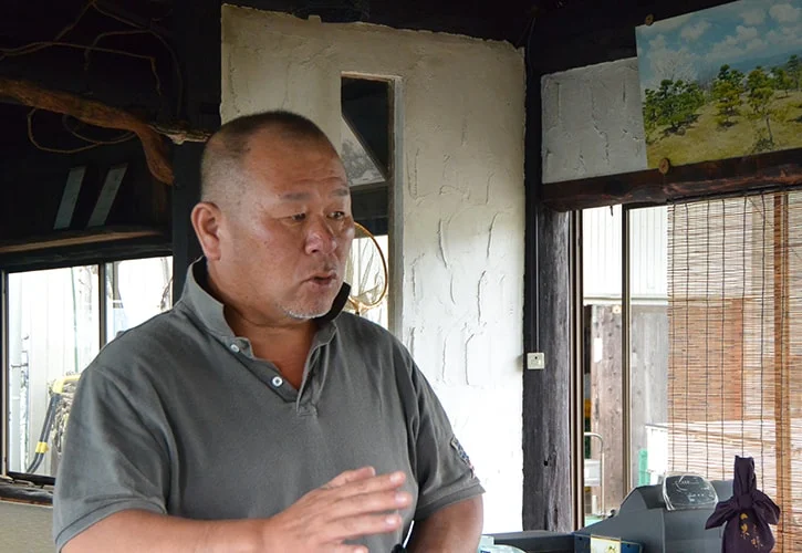 広岡農場の漆原さん