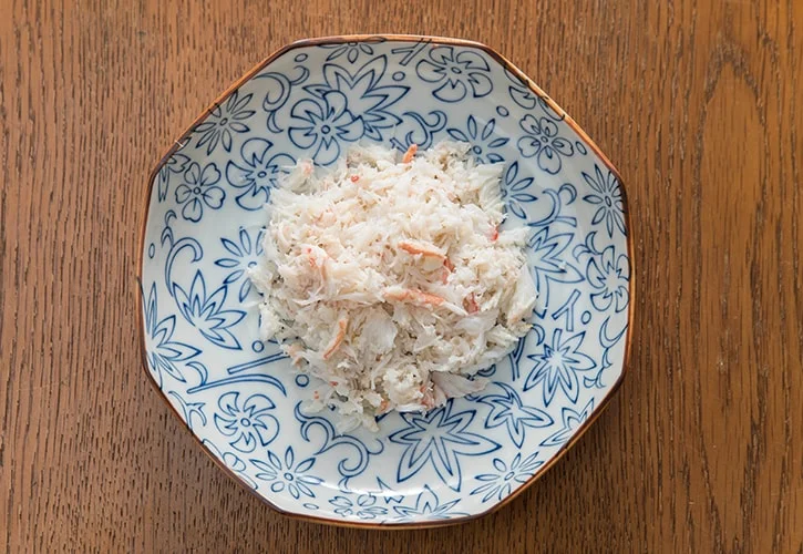 松葉ガニの炊き込みご飯