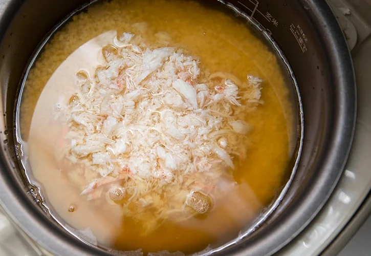 松葉ガニのレシピ