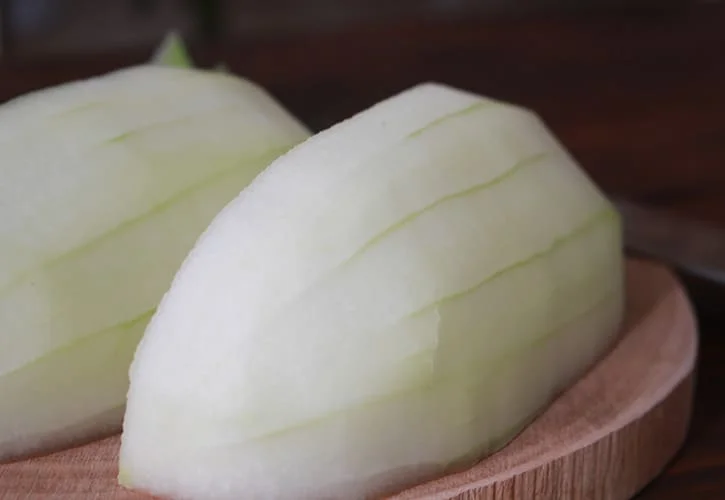 冬瓜皮むき