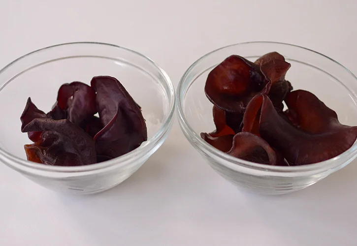 キクラゲ比較