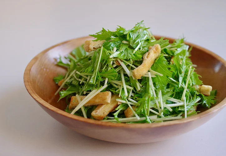 水菜油揚げ