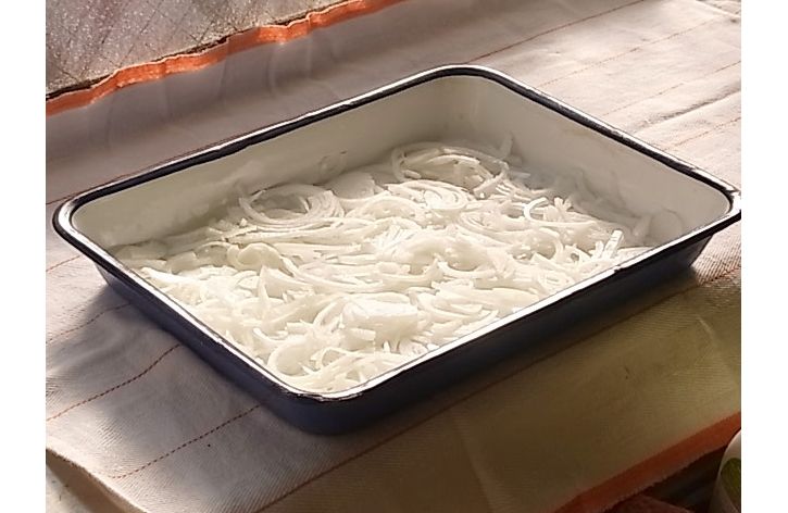 新玉ねぎスライス