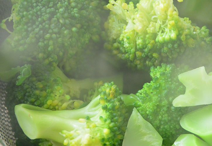 ブロッコリの下処理完成