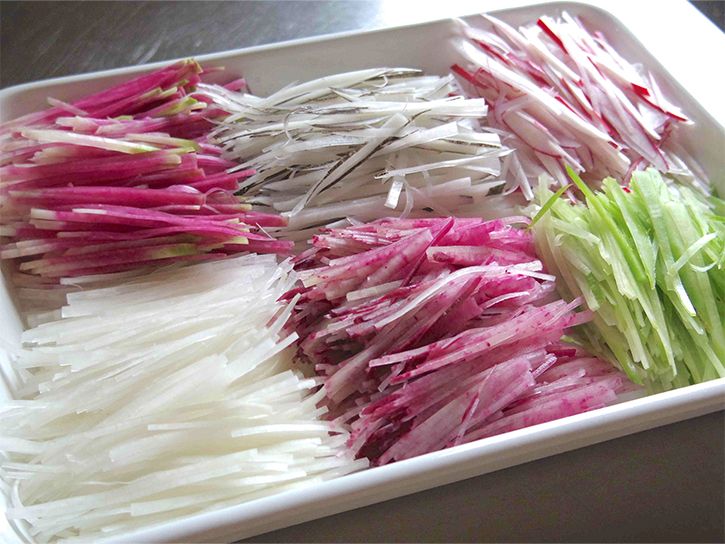 大根千切り