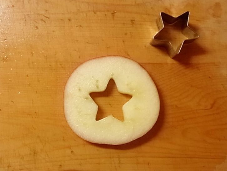 干しりんごアレンジ