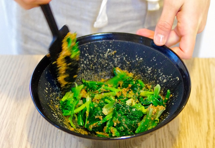 ほうれん草の簡単レシピ