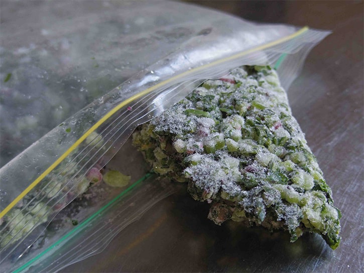 保存した大根の葉の使い方