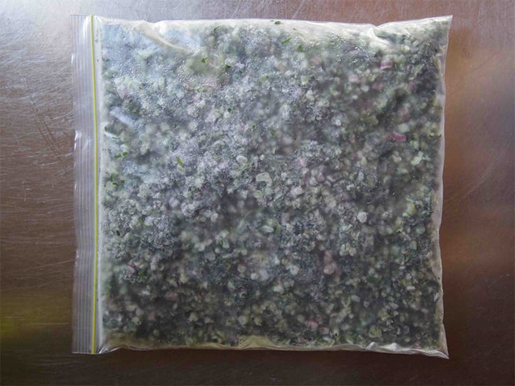 大根の葉保存方法