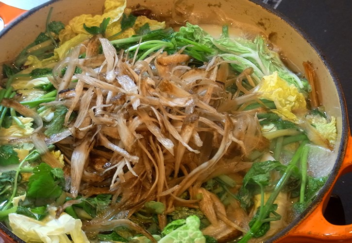 牛蒡のささがき