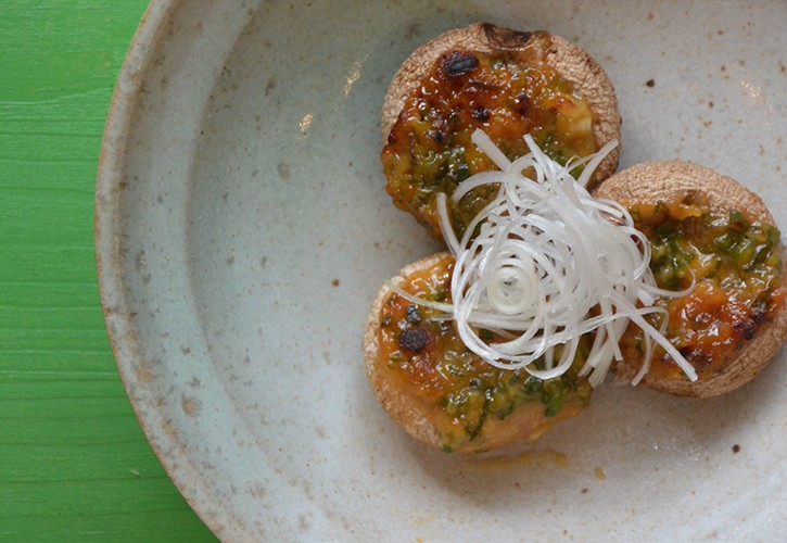 白髪ねぎで料理にアクセント