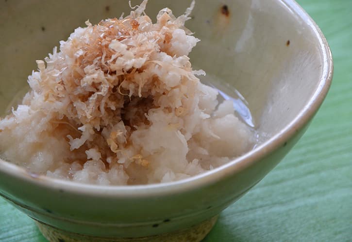 辛味大根の大根おろし
