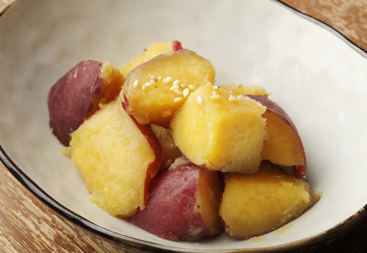 さつまいもを食べて老化防止