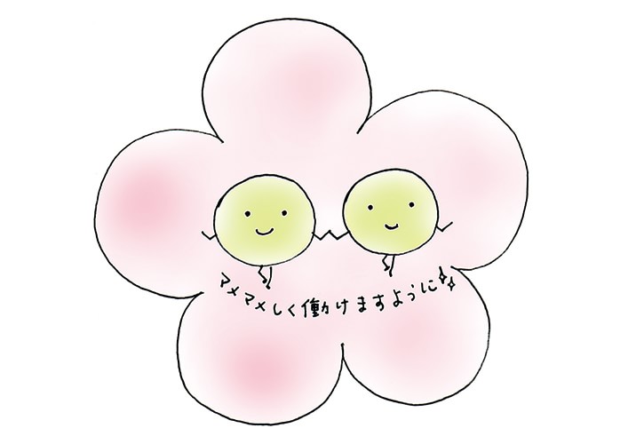 ちらし寿司の豆-min