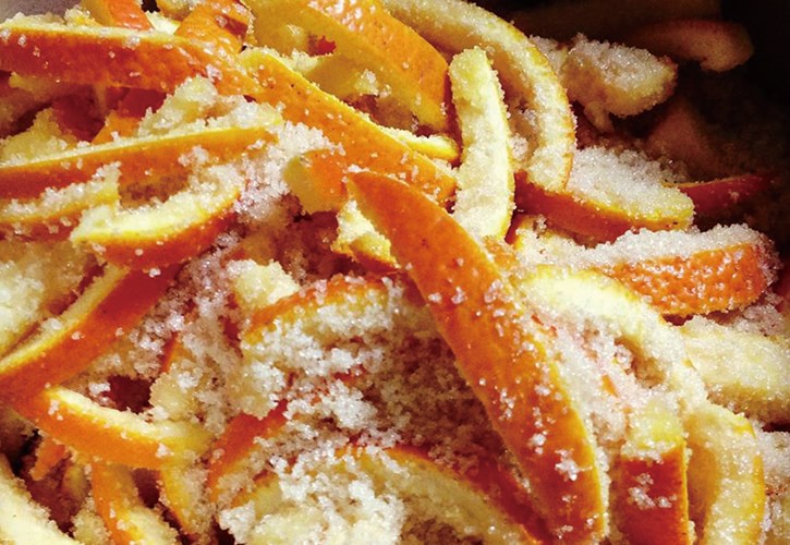 伊予柑でピール作り