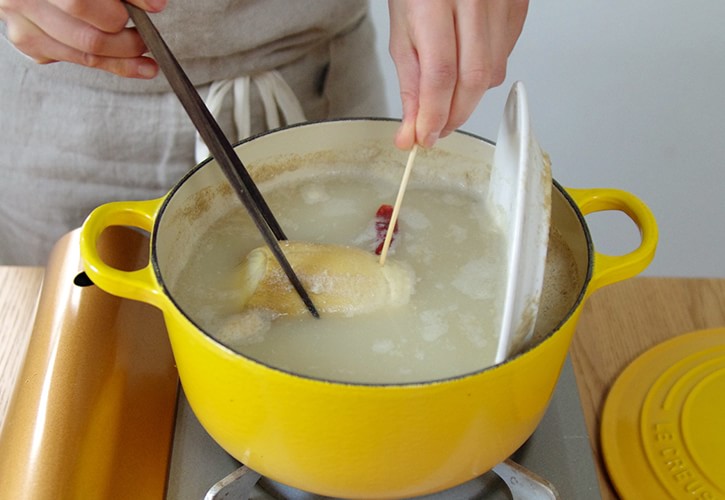 たけのこの茹で方