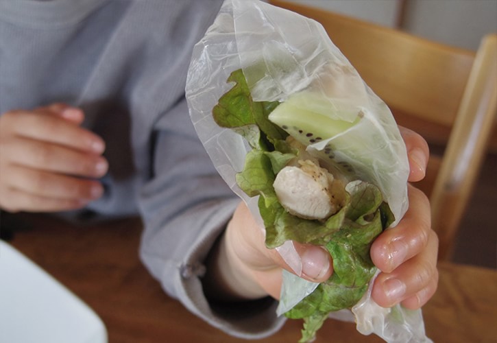 ライスペーパーと生春巻き