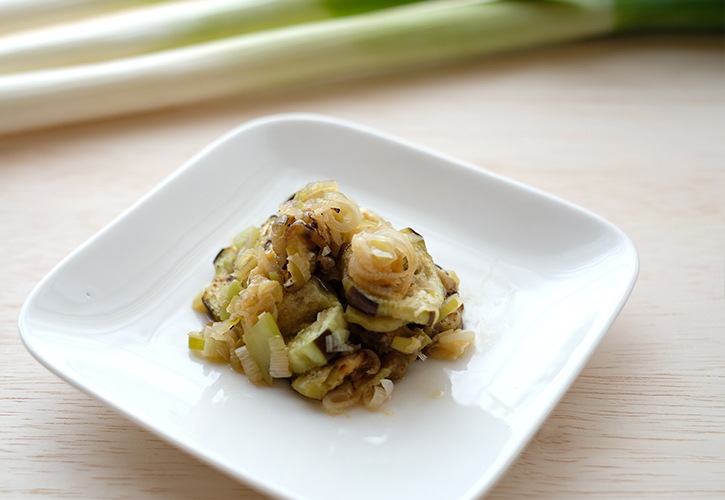 ナスの香味和え