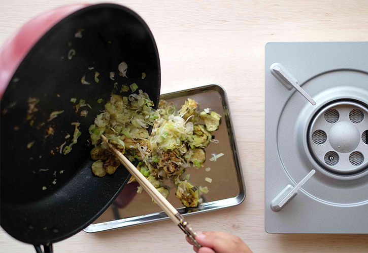 茄子の香味和えレシピ