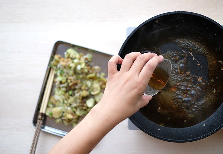 バットに取り出す