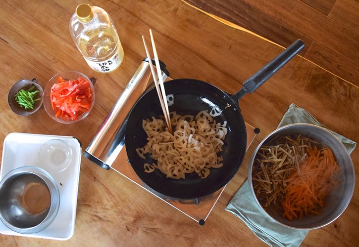 きんぴらごぼうの作り方