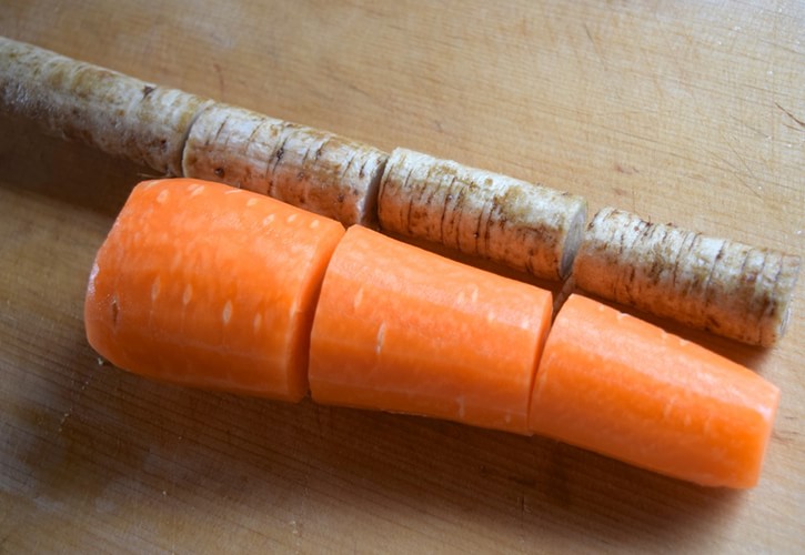 にんじんの切り方