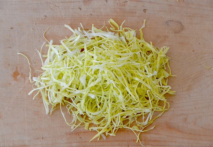 キャベツの千切り