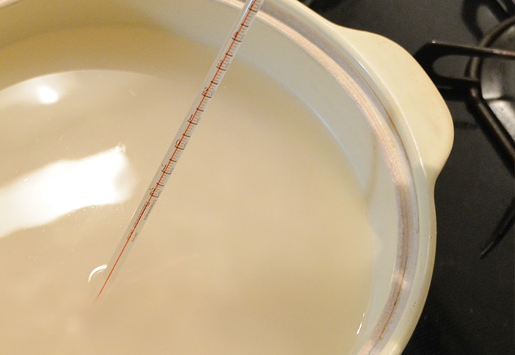 土鍋で作る甘酒